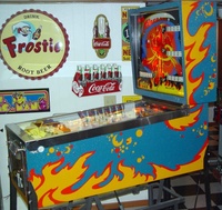 Image # 44015: Fireball Cabinet - Right 
(Serial number 4436.)