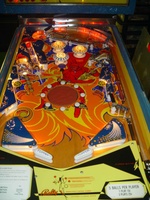 Image # 44010: Fireball Playfield 
(Serial number 4436.)