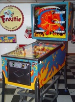 Image # 44017: Fireball Cabinet - Full View 
(Serial number 4436.)