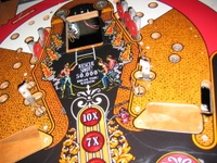 Image # 33936: Fire! (Champagne Edition) Partially Stripped Playfield - Detail