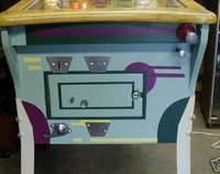 Image # 23838: Flag-Ship Repainted Cabinet - Front 
(The game in this image has been repainted but is included here to show the cabinet structure.)