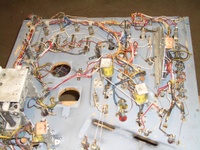 Image # 49154: Flight 2000 Under Upper Playfield 
(In this view, some hardware has been removed. Serial number 598. Edge of playfield dated 'June 12, 1980'.)