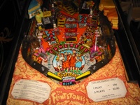 Image # 7493: The Flintstones Lower Playfield