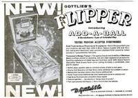 Image # 54514: Flipper Billboard Ad 
(The Billboard, Nov-28-1960, page 83)
