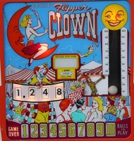 Image # 67502: Flipper Clown Illuminated Backglass