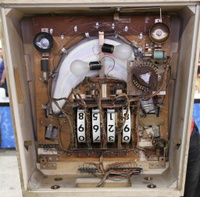 Image # 59451: Flipper Fair Sample Game - Inside Backbox 
(Serial number 55042 S.)