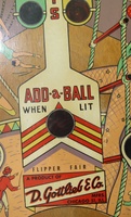 Image # 67537: Flipper Fair Sample Game - Playfield - Detail 
(Serial number 55042 S.)