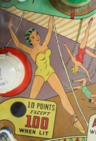 Image # 67538: Flipper Fair Sample Game - Playfield - Detail 
(Serial number 55042 S.)