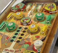 Image # 67529: Flipper Fair Sample Game - Upper Playfield 
(Serial number 55042 S.)