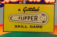 Image # 67526: Flipper Fair Sample Game - Backglass - Detail 
(Serial number 55042 S.)
