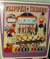 Image # 869: Flipper Parade Backglass