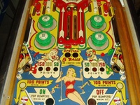 Image # 25480: Flying Circus Middle Playfield 
(The slingshot plastics are reproductions.)