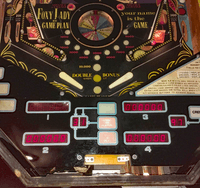 Image # 75732: Foxy Lady Illuminated Lower Playfield