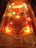 Image # 46779: Arrowhead Illuminated Playfield 
(Photographed at the 2010 Pacific Pinball Expo.)
