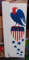 Image # 17155: Freedom Early Production Backbox - Right 
(This image is from the game with serial number 1100.)