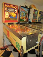 Image # 52511: Friendship "7" Cabinet - Full View 
(The game shown here has a reproduction backglass but is included to show its other features.)