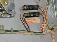Image # 37776: Asteroid Annie and the Aliens Under Playfield - Detail 
(Fuses)