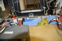 Image # 73268: The Bally Game Show Factory Reuse Of Cabinets 
(A portion of a 'Police Force' cabinet was used here. Serial number 2003 I345557.)