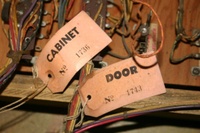 Image # 53322: Gay 90's Inside Cabinet - Detail 
(Cabinet serial number 61361.)