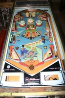 Image # 53324: Gay 90's Sample Playfield 
(Cabinet serial number 61361.)