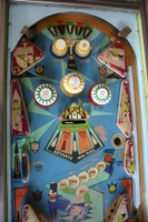 Image # 53325: Gay 90's Sample Playfield 
(Cabinet serial number 61361.)