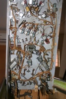 Image # 53329: Gay 90's Sample Under Playfield 
(Cabinet serial number 61361.)