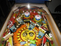 Image # 50266: Gemini Upper Playfield 
(Serial number 4249.)